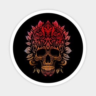 Day of the Dead skull Magnet